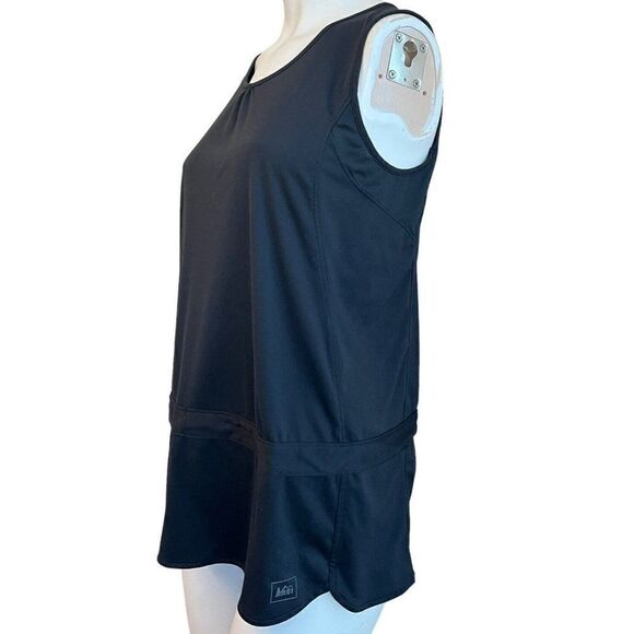 REI Ladies Medium Sleeveless Flowy Long Tank Top Tunic Loose Fit Breathable - Picture 2 of 5